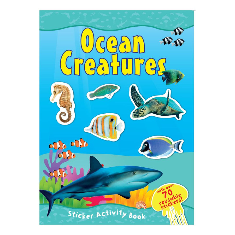 Ocean Creatures Sticker Activity Book