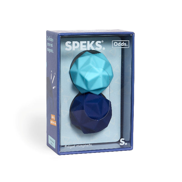 Speks soft silicone fidget magnets 2 pack Peaks