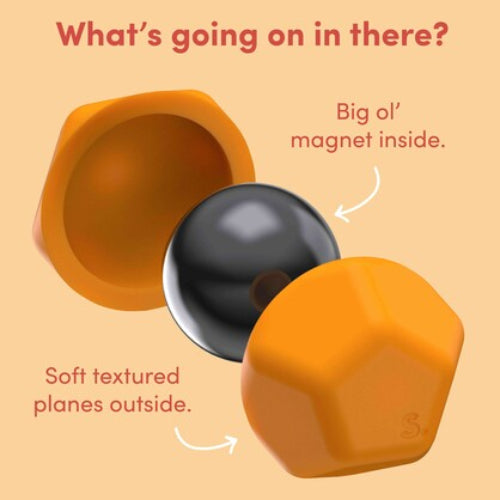 Speks soft silicone fidget magnets 2 pack planes