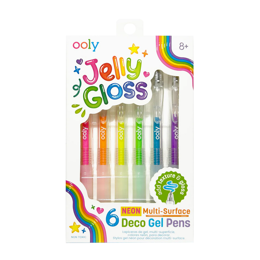 Ooly Jelly Gloss Neon Pens
