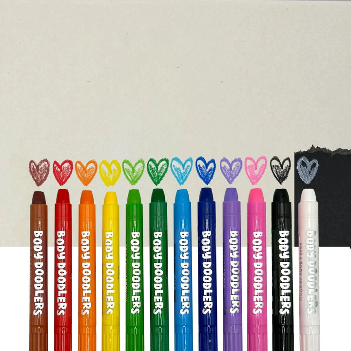 Ooly Body Doodler Face + Body Crayons