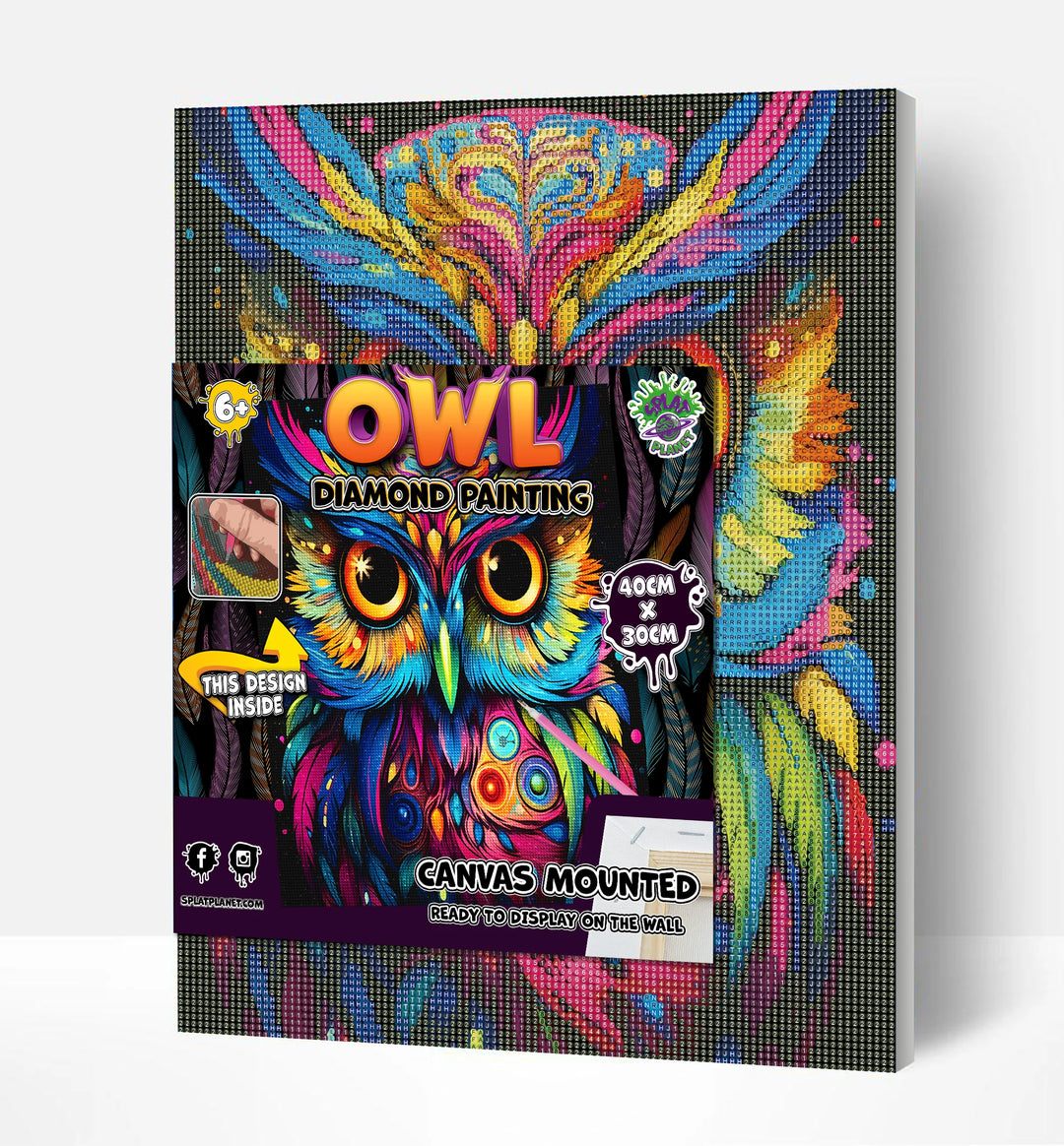 Owl Diamond Art Kit