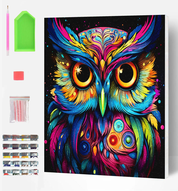 Owl Diamond Art Kit