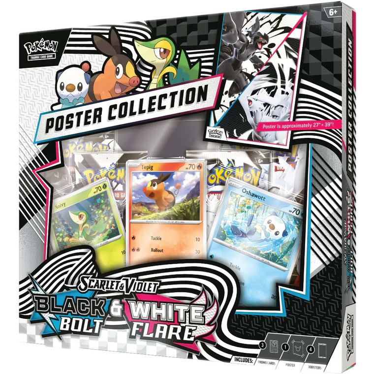 Pokemon TCG Scarlet & Violet 10.5 Unova Poster Box
