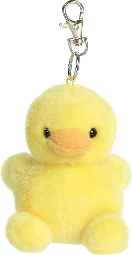 Palm Pals Tubby Rubber Ducky Clip keyring