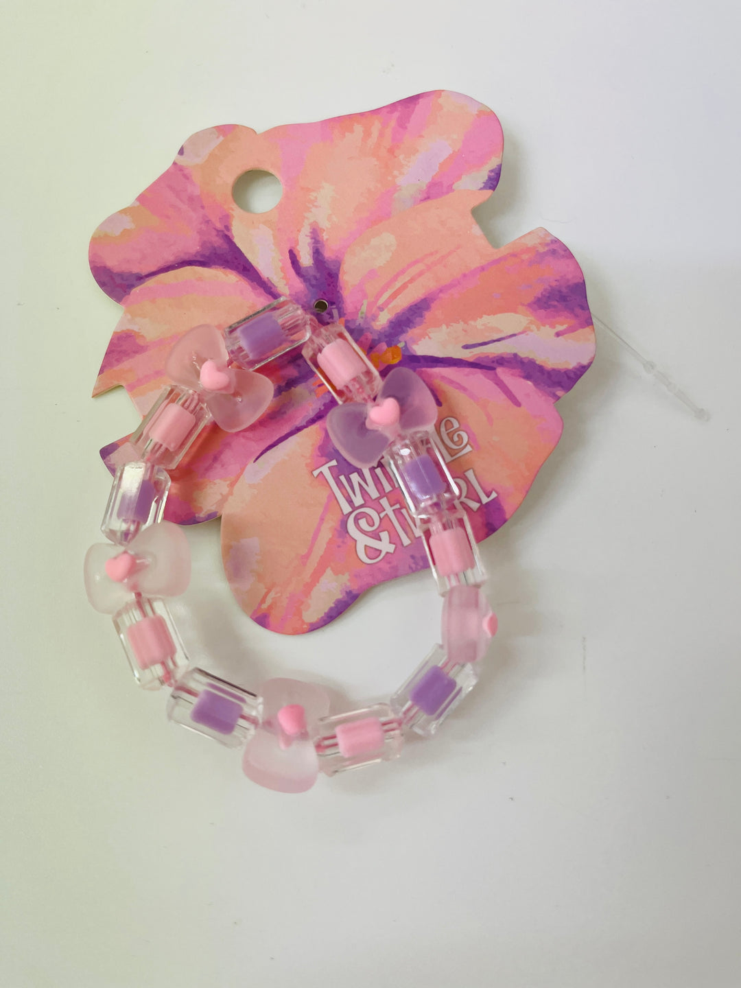 Pink and purple Bracelet Twinkle and twirl 