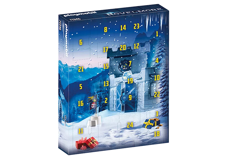 Playmobil Batlle in the Snow Novelmore Advent Calendar doors