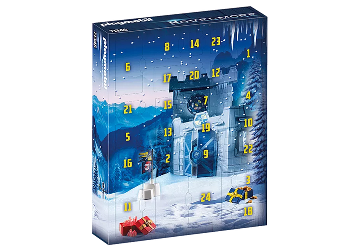 Playmobil Batlle in the Snow Novelmore Advent Calendar doors