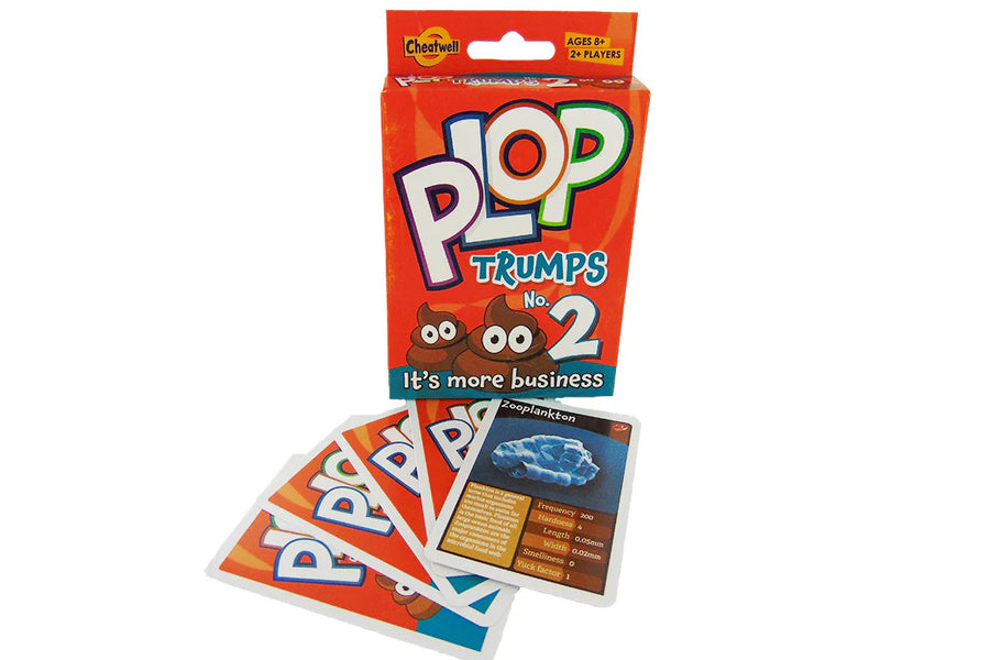Plop Trumps No. 2 family card game