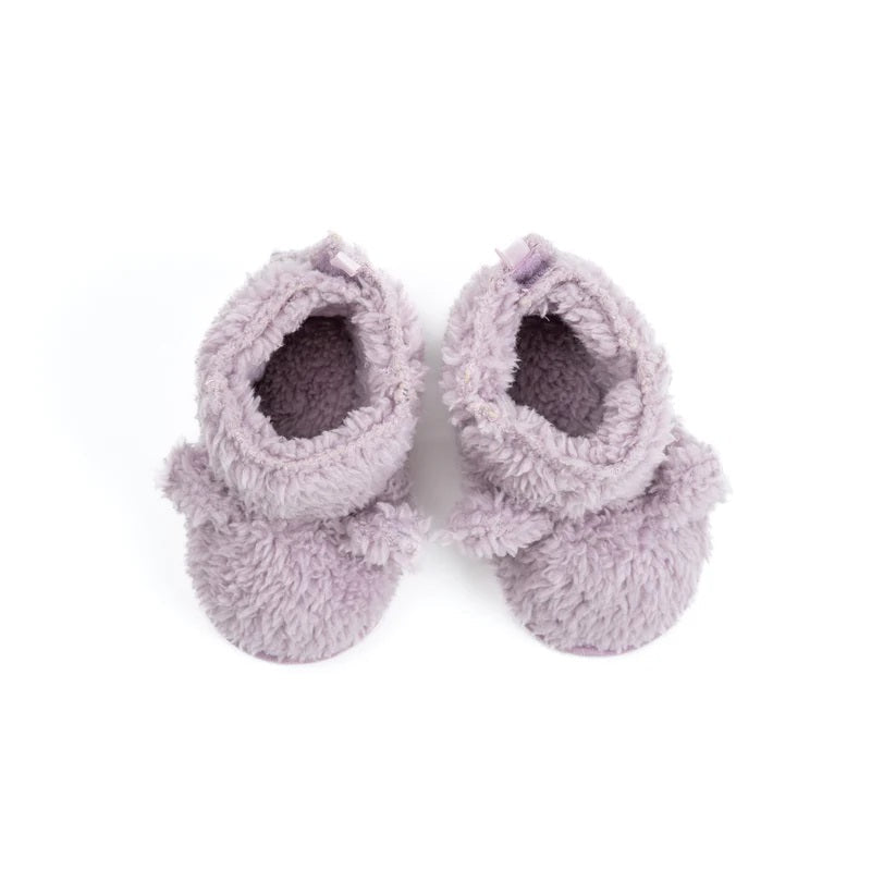 Hi Hop Plush Booties Lilac 