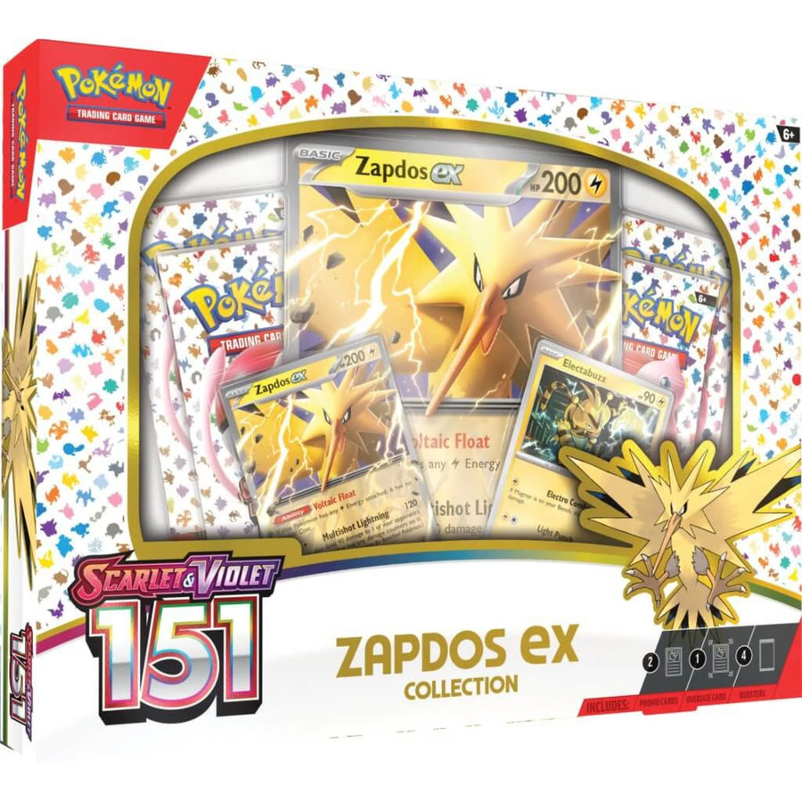 POKEMON TCG Scarlet & Violet 151 Collection Zapados ex