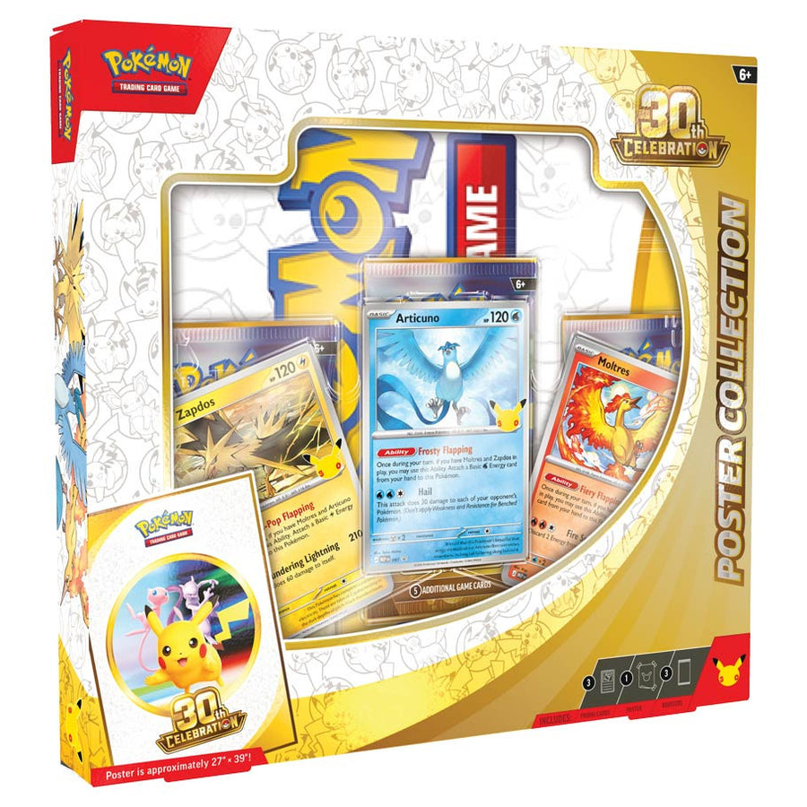 Pokémon TCG 30th Celebration Poster Box