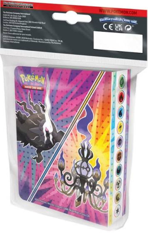 Pokemon TCG Mini portfolio with Booster pack holds 60 pokemon cards