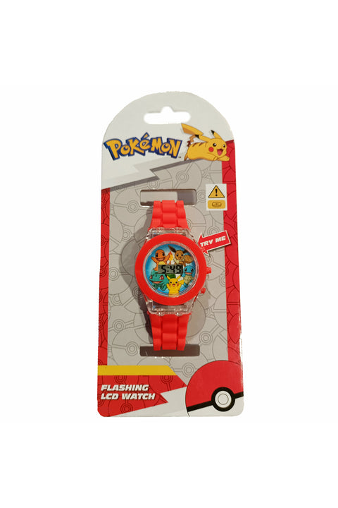 Pokemon Digital Flashing LCD Watch