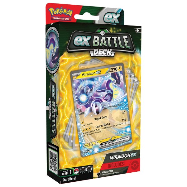 Pokemon TCG Victini or Miraidon Ex Battle Deck