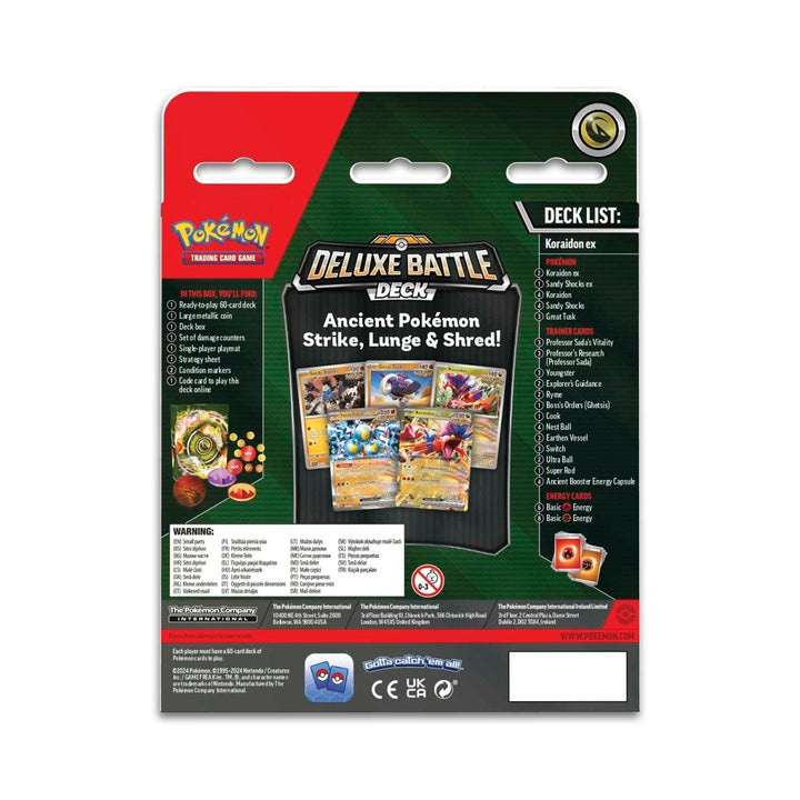 Pokemon TCG Koraidon ex Deluxe Battle Deck