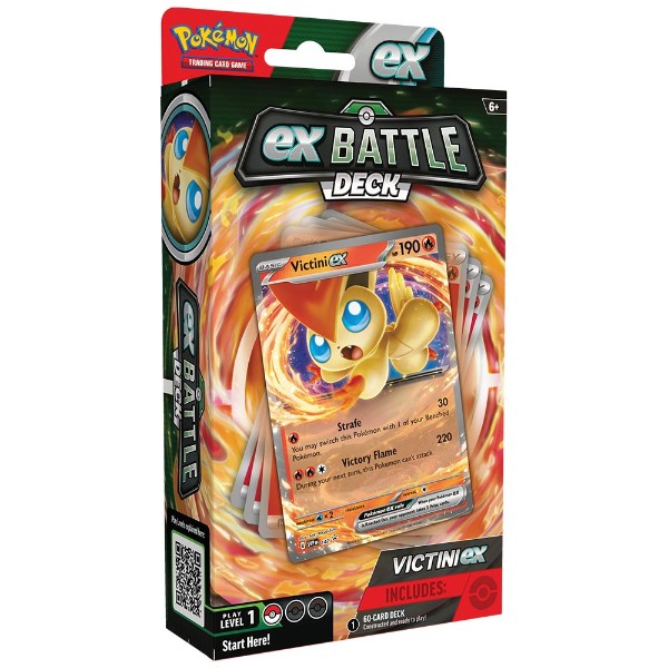 Pokemon TCG Victini or Miraidon Ex Battle Deck