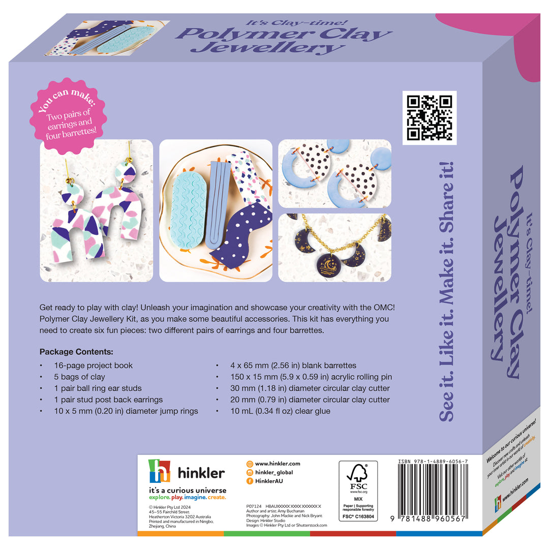 Polymer Clay Jewellery Kit