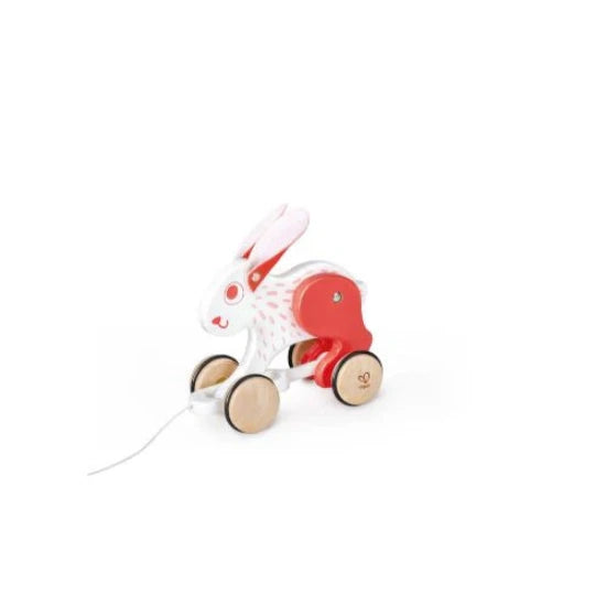 Pull A Long Bunny Wooden Pull Toy - Hape
