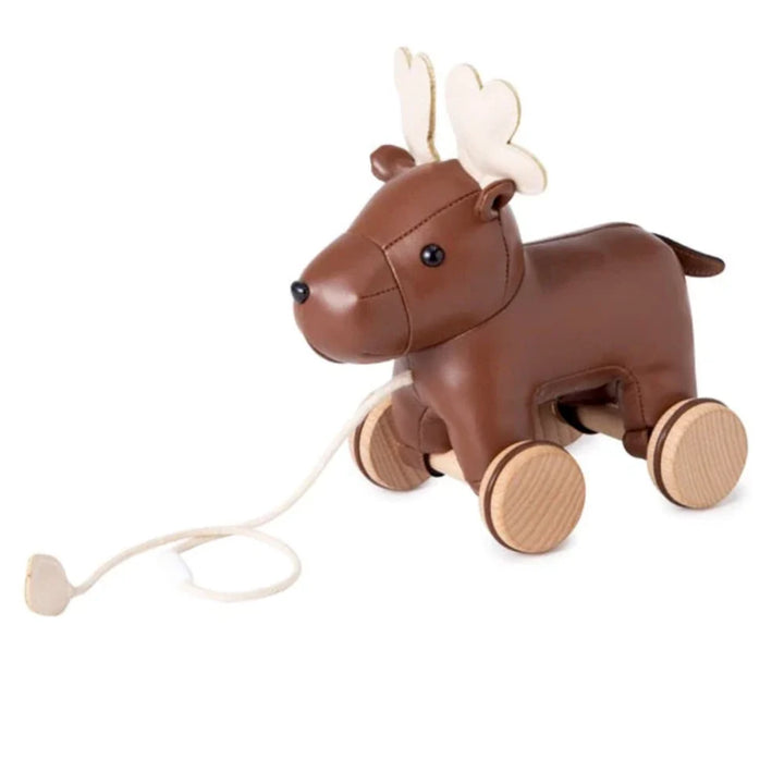 Pull Along Animals Bruce the Moose - Little Big Friends