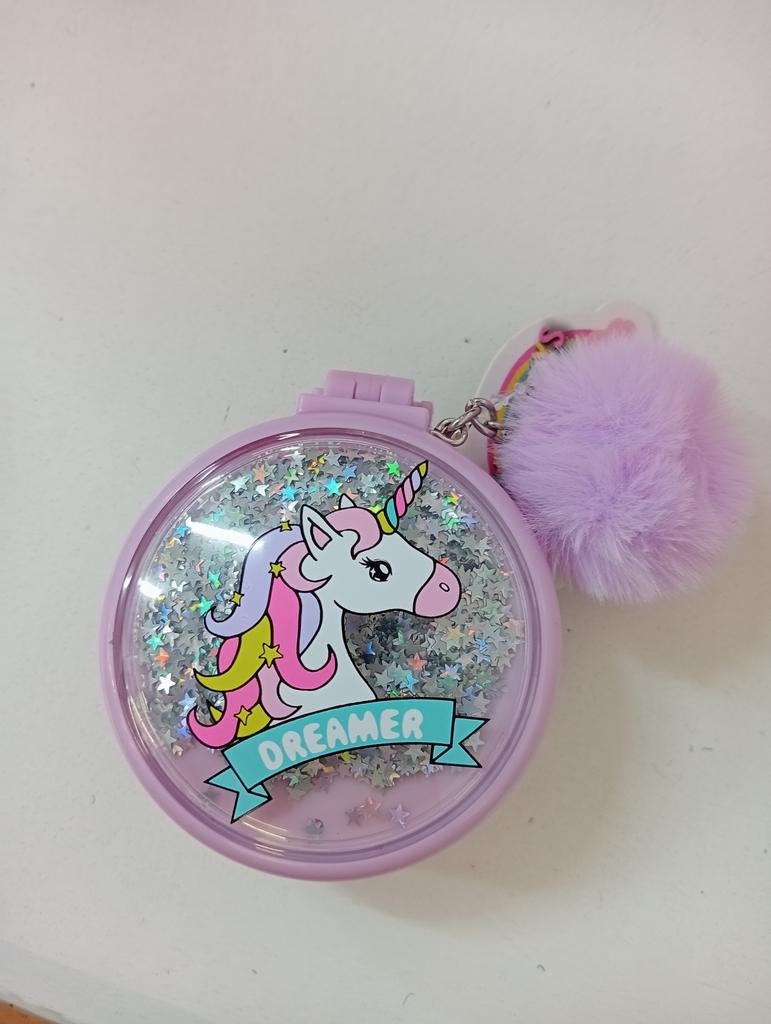 Purple Unicorn Hairbrush