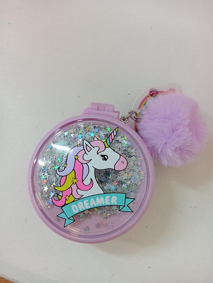 Purple Unicorn Hairbrush