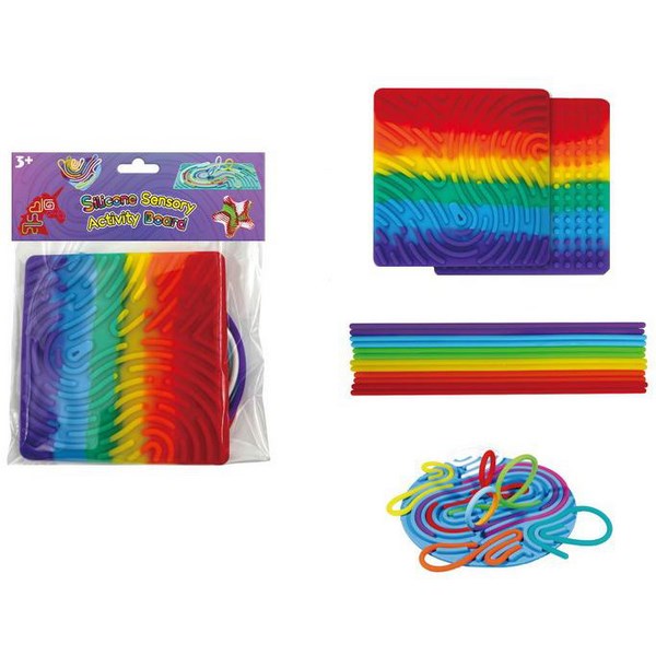 Silicone Sensory Activity Board Rainbow