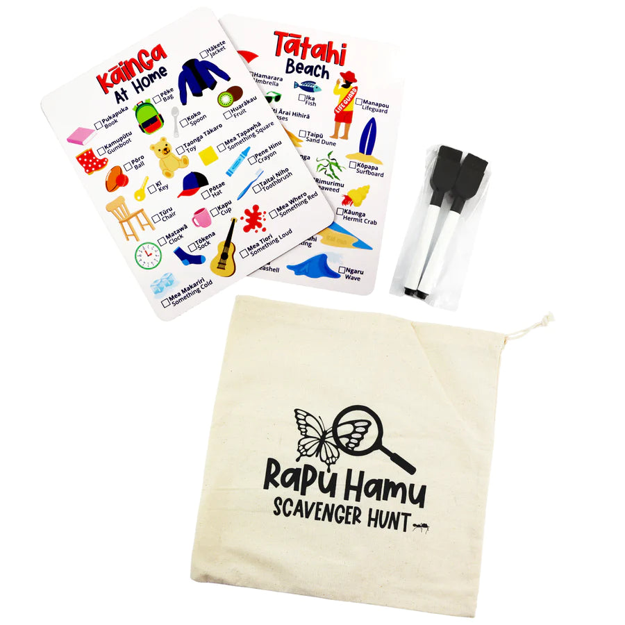 Rapu Hamu Scavenger Hunt Te Reo KIDZSTUFFONLINE