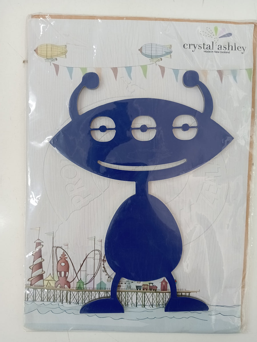 Robot Wall Art by Crystal Ashley