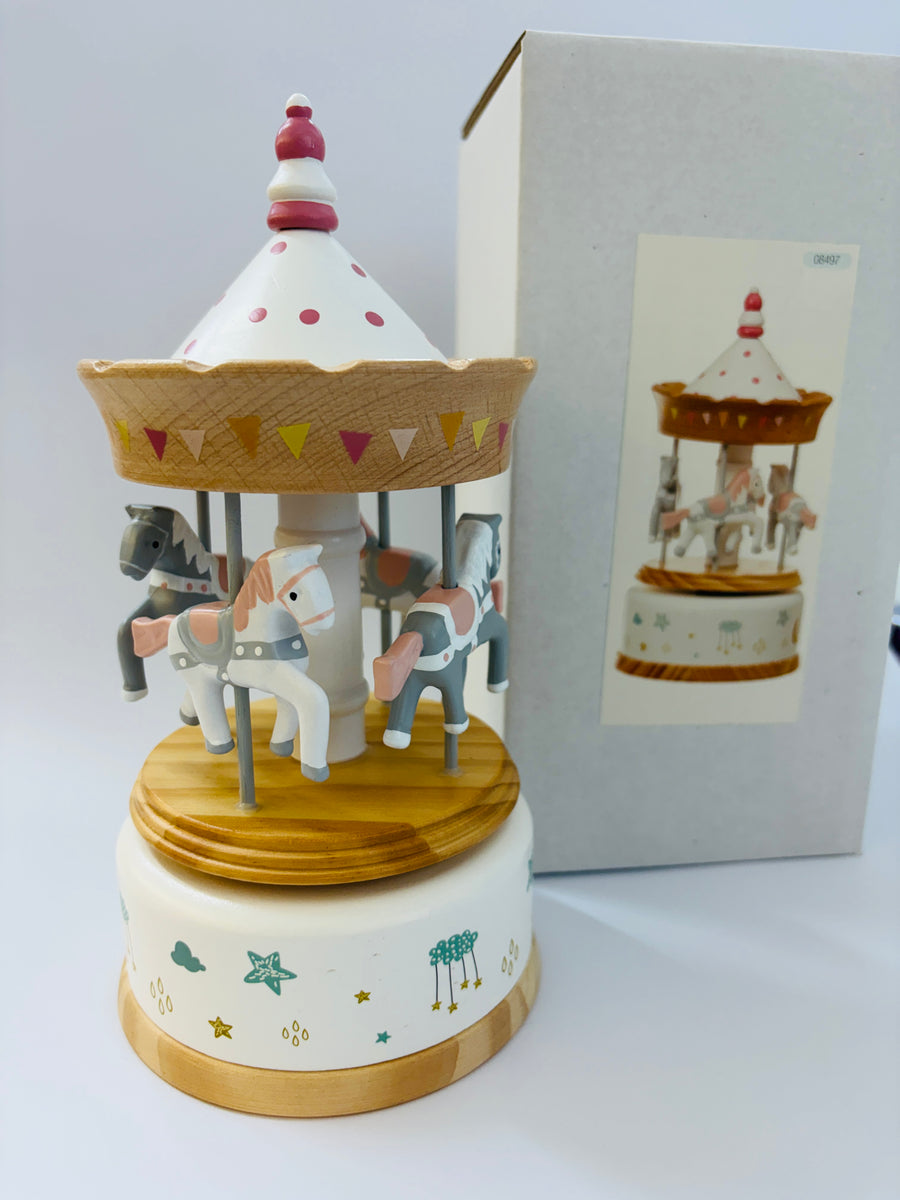 Rotating music carousel 