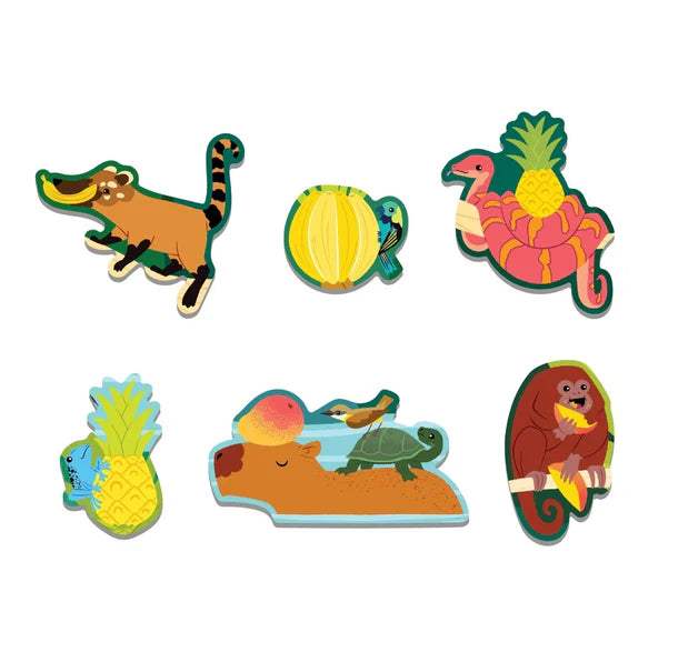 Scratch & Sniff - Fruity Jungle, 60pc Puzzle