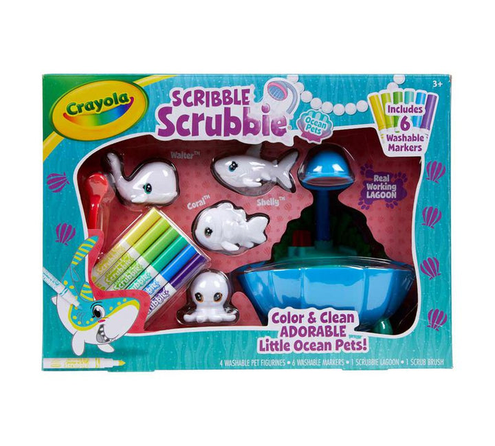 Crayola Scribble Scrubbie Ocean Pets