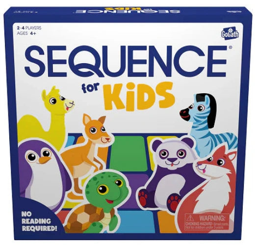 Sequence for kids board game for ages 4+