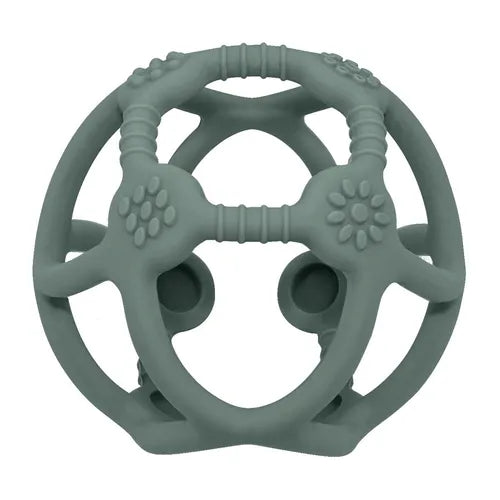 Silicone Teething Ball Sage