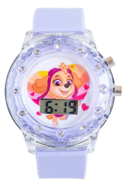 Skye Paw Patrol Flashing LCD Watch