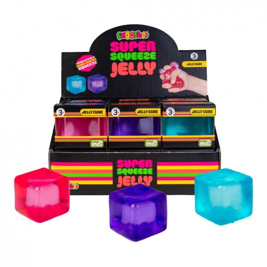 Smooshos Super Squeeze Cube Glow in Dark