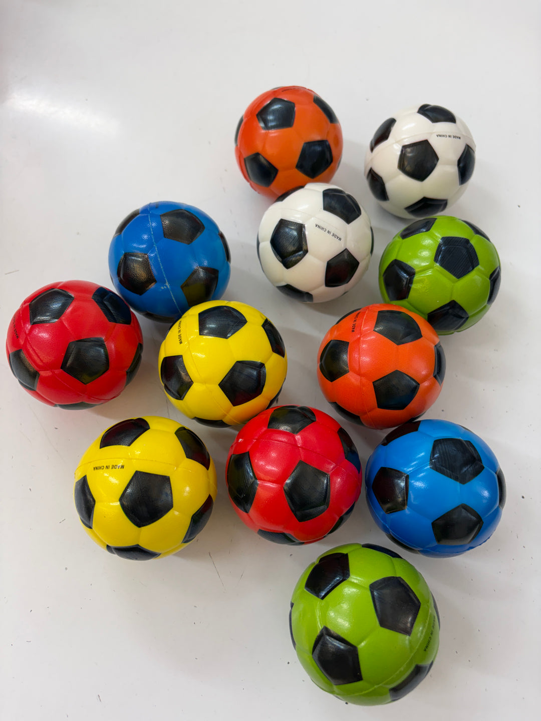 Soccer hand ball made of foam 