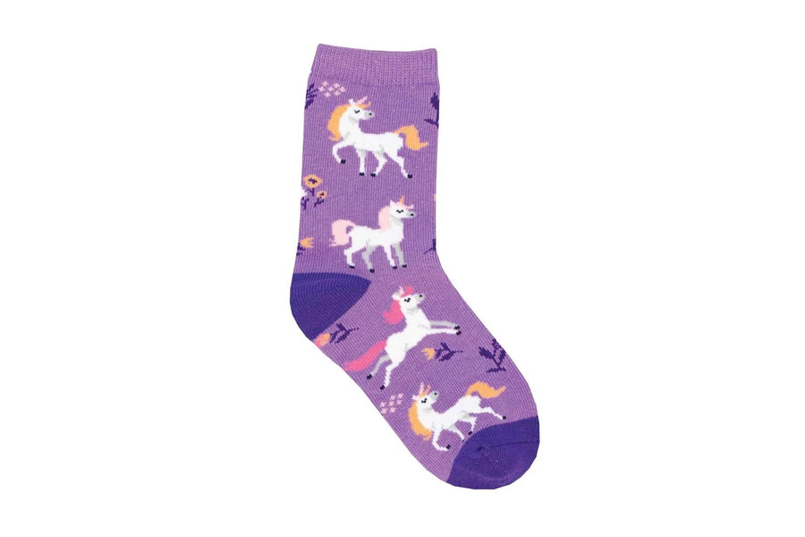 Socks Kids Socksmith Unicorn Flowers