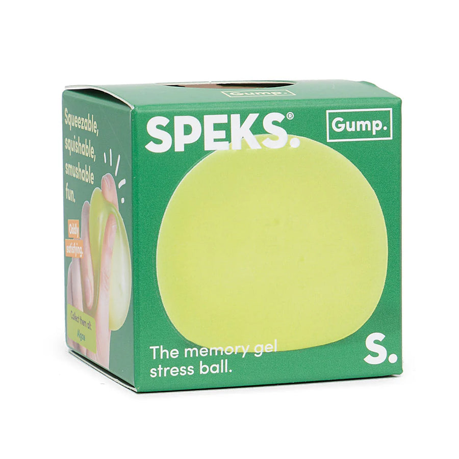 Speks Gump Memory gel stress ball Algae original