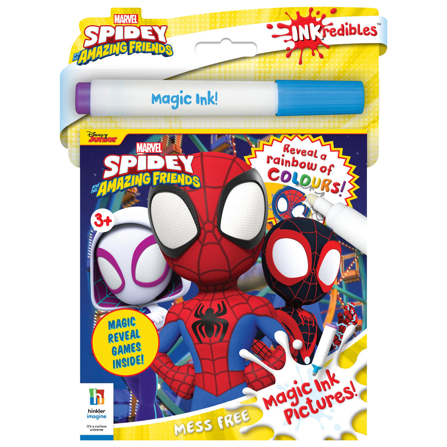 Spidey And His Friends Inkredibles Magic Ink Pictures