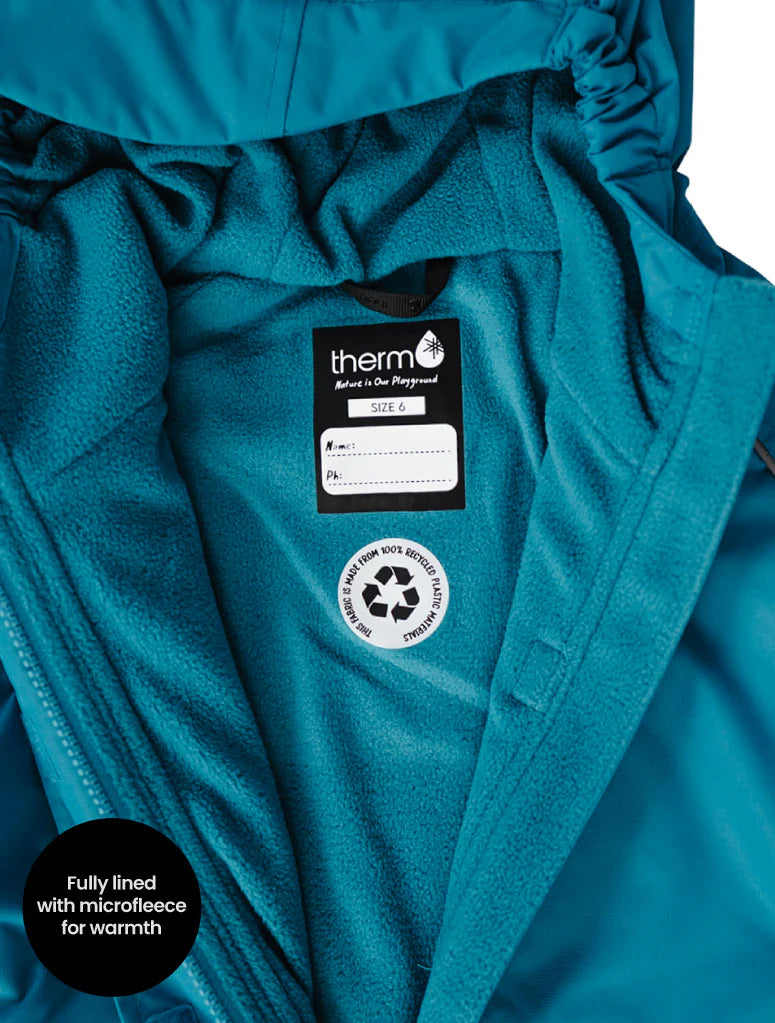 SplashMagic Storm Jacket - Deep Teal | Dino Skate Crew
