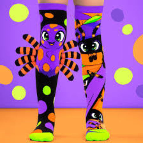 Spooky spider socks Madmia