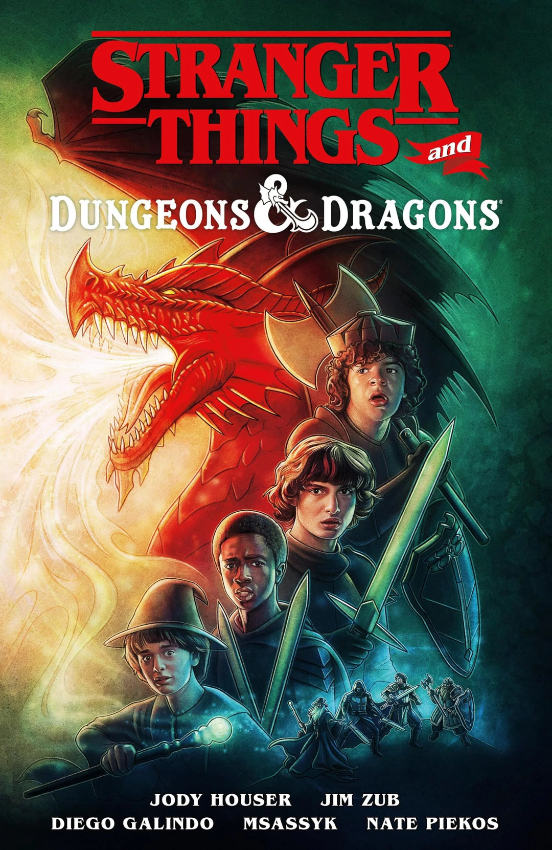 Stranger Things and Dungeons & Dragons Graphic Novel