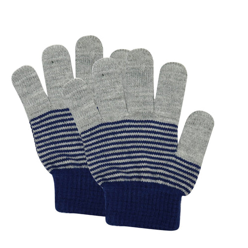 Striped Knitted Gloves Foote Street