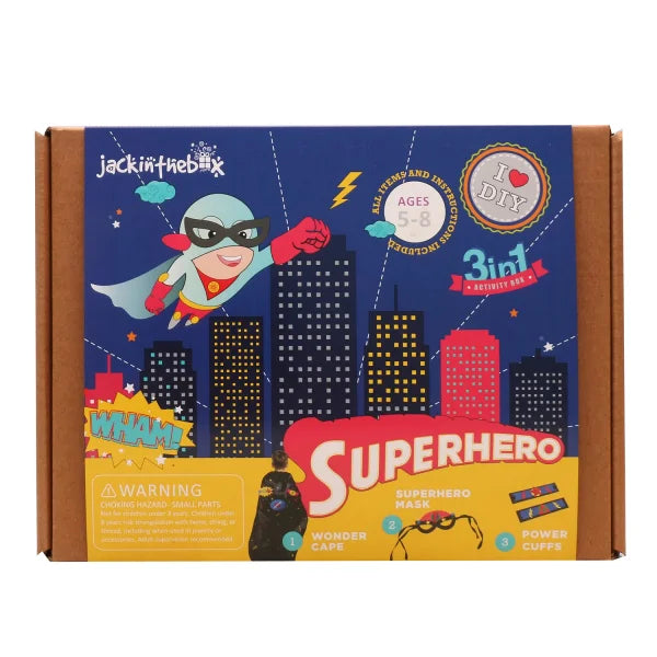 Superhero 3 in 1 DIY Craft Box