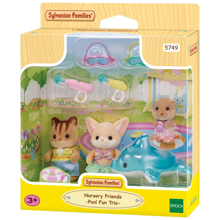 Sylvanian Families Nursery Friends Pool Fun Trio