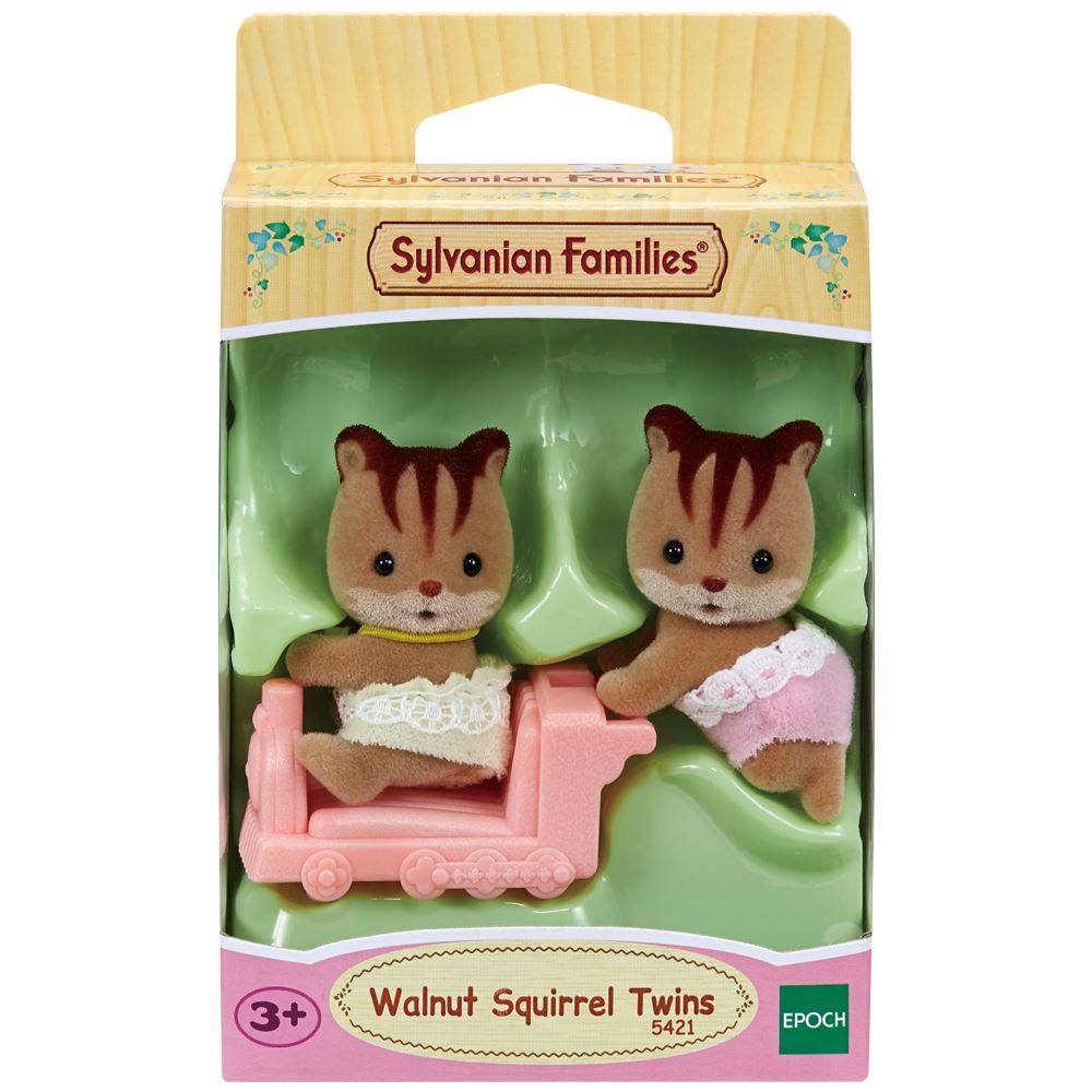 Sylvanian Families Walnut Squirrel Twins