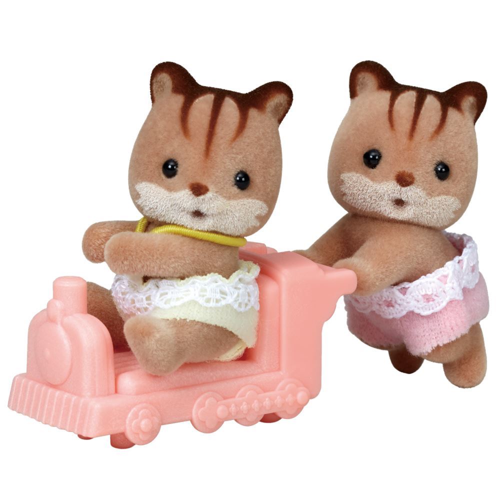 Sylvanian Families Walnut Squirrel Twins