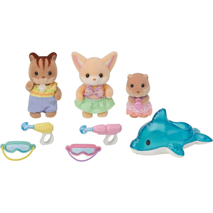 Sylvanian Families Nursery Friends Pool Fun Trio