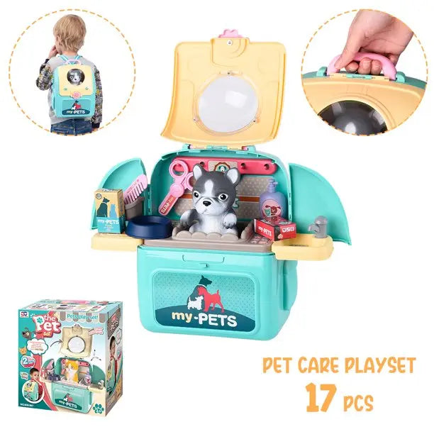 The Pet Set Toy Backpack - Dog